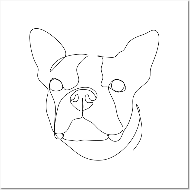 Dog Portrait. Dog portrait .  Pet Portrait Line Drawing. dog portrait from photo. pet memorial art. Wall Art by OneLinePrint